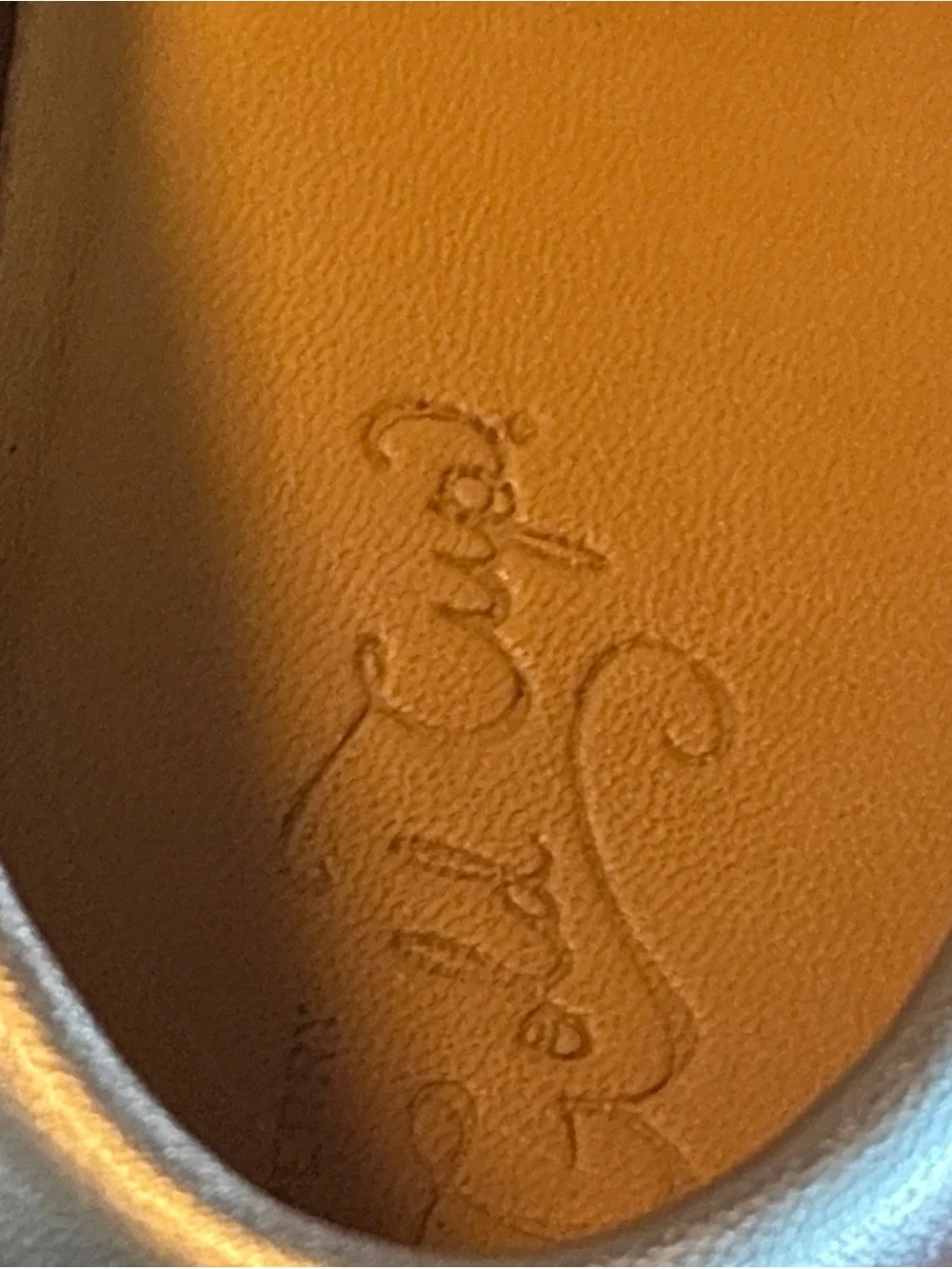 Sperry Metallic Silver Leather Men’s Boat Shoes with Brown Laces